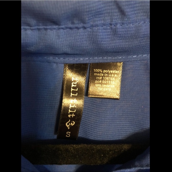 FULL TILT sheer short sleeve button down - Picture 4 of 7